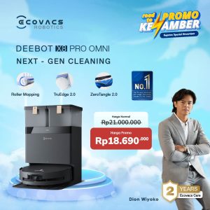 Ecovacs DEEBOT X8 PRO OMNI - BLACK