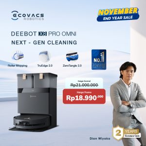 Ecovacs DEEBOT X8 PRO OMNI - BLACK