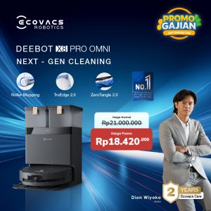 Ecovacs DEEBOT X8 PRO OMNI - BLACK