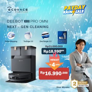 Ecovacs DEEBOT X8 PRO OMNI - BLACK