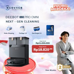 Ecovacs DEEBOT X8 PRO OMNI - BLACK