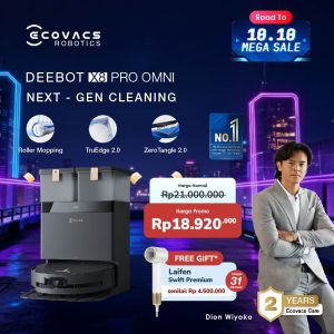 Ecovacs DEEBOT X8 PRO OMNI - BLACK