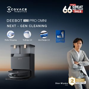 Ecovacs DEEBOT X8 PRO OMNI - BLACK
