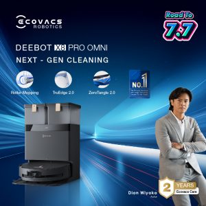 Ecovacs DEEBOT X8 PRO OMNI - BLACK
