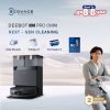robot vacuum cleaner terbaik Ecovacs DEEBOT X8 PRO OMNI - BLACK