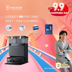 Ecovacs DEEBOT X8 PRO OMNI - BLACK