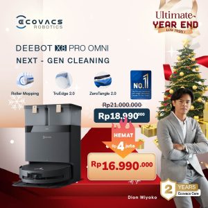 Ecovacs DEEBOT X8 PRO OMNI - BLACK