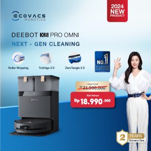Ecovacs DEEBOT X8 PRO OMNI - BLACK
