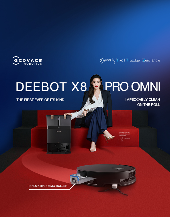 Ecovacs X8 PRO OMNI Homepage Desktop