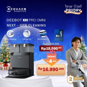 Ecovacs DEEBOT X8 PRO OMNI - BLACK