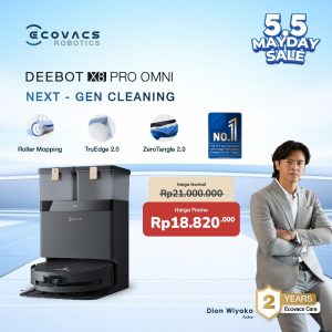 Ecovacs DEEBOT X8 PRO OMNI - BLACK