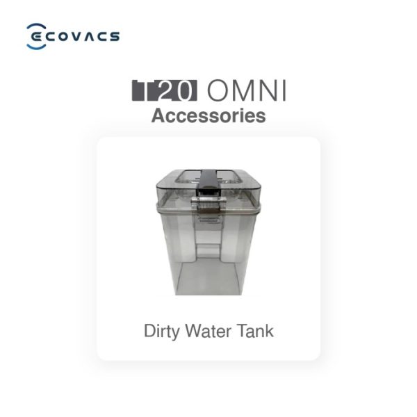 Dirty Watertank ecovacs Robot Vacuum Cleaner X1 Omni, T10 Omni, T20 Omni, X1 Turbo