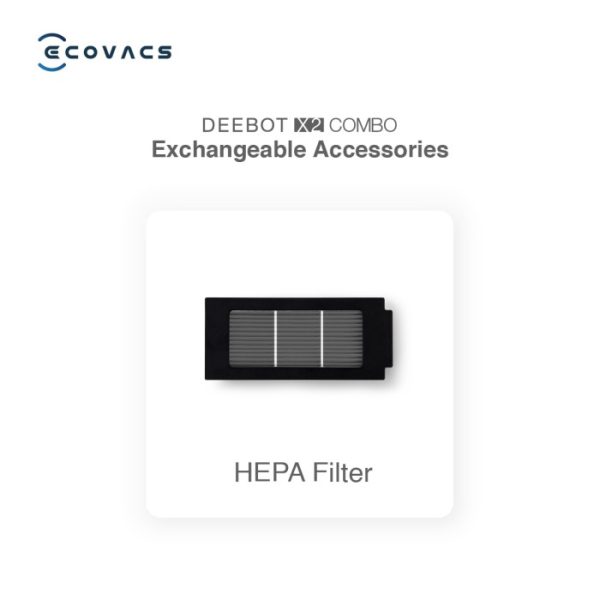 Deebot HEPA Filter ecovacs Robot Vacuum Cleaner X2 COMBO, X2 Omni