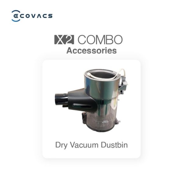 Dry Vacuum Dustbin ecovacs Robot Vacuum Cleaner X2 COMBO